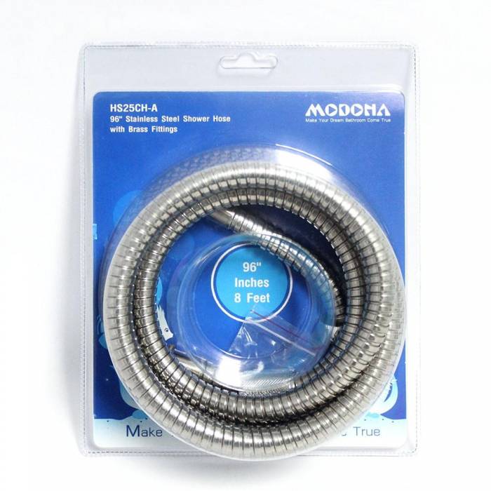 Flexible Hose/shower Hose/bath Hose With Extension,Stainless Steel Ss201,Chrome Plated,Double Lock And Epdm Inner Pipe/sh-2031